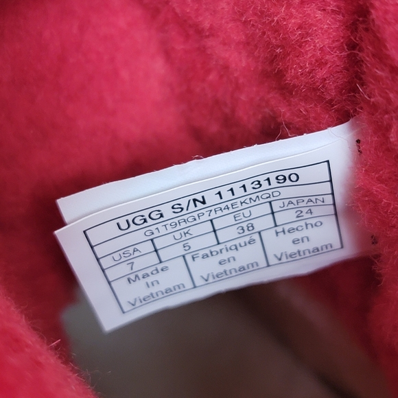 Women's UGG Classic Clear Mini Boots size 7 - Picture 6 of 6